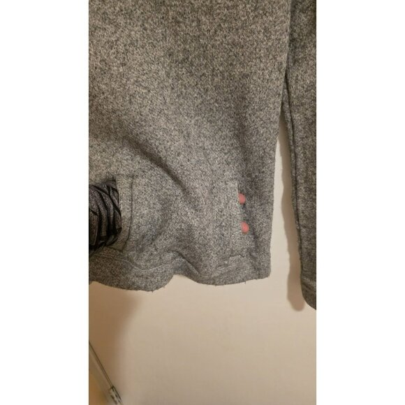 J Crew Long Sleeve Sweater Wool Blend Gray Cowl Funnel Neck Womens XS - Picture 4 of 8